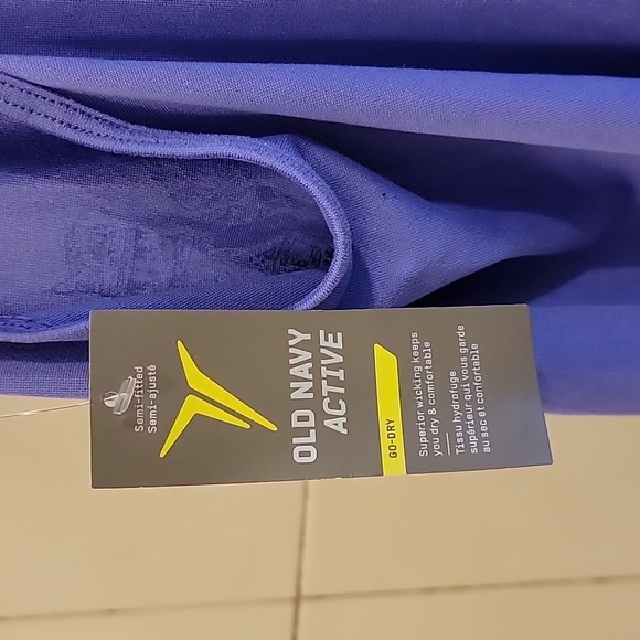 Old Navy Active RUN Purple Racerback Tank - Picture 5 of 5